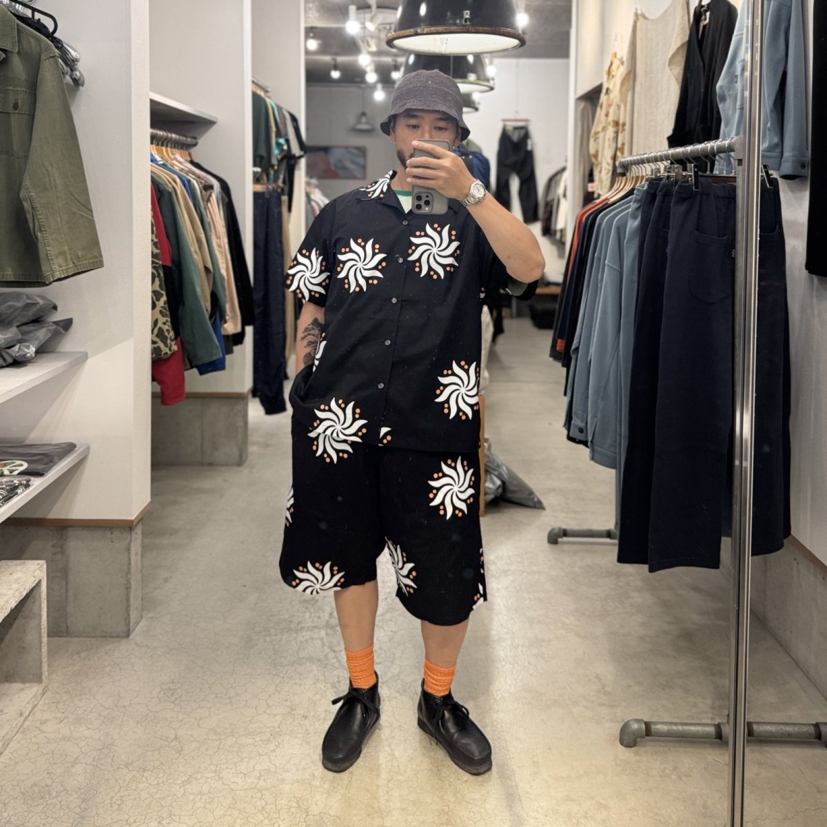 画像2: 【3色展開】-HAVE A GREATFUL DAY- BOARD SHORTS (2)