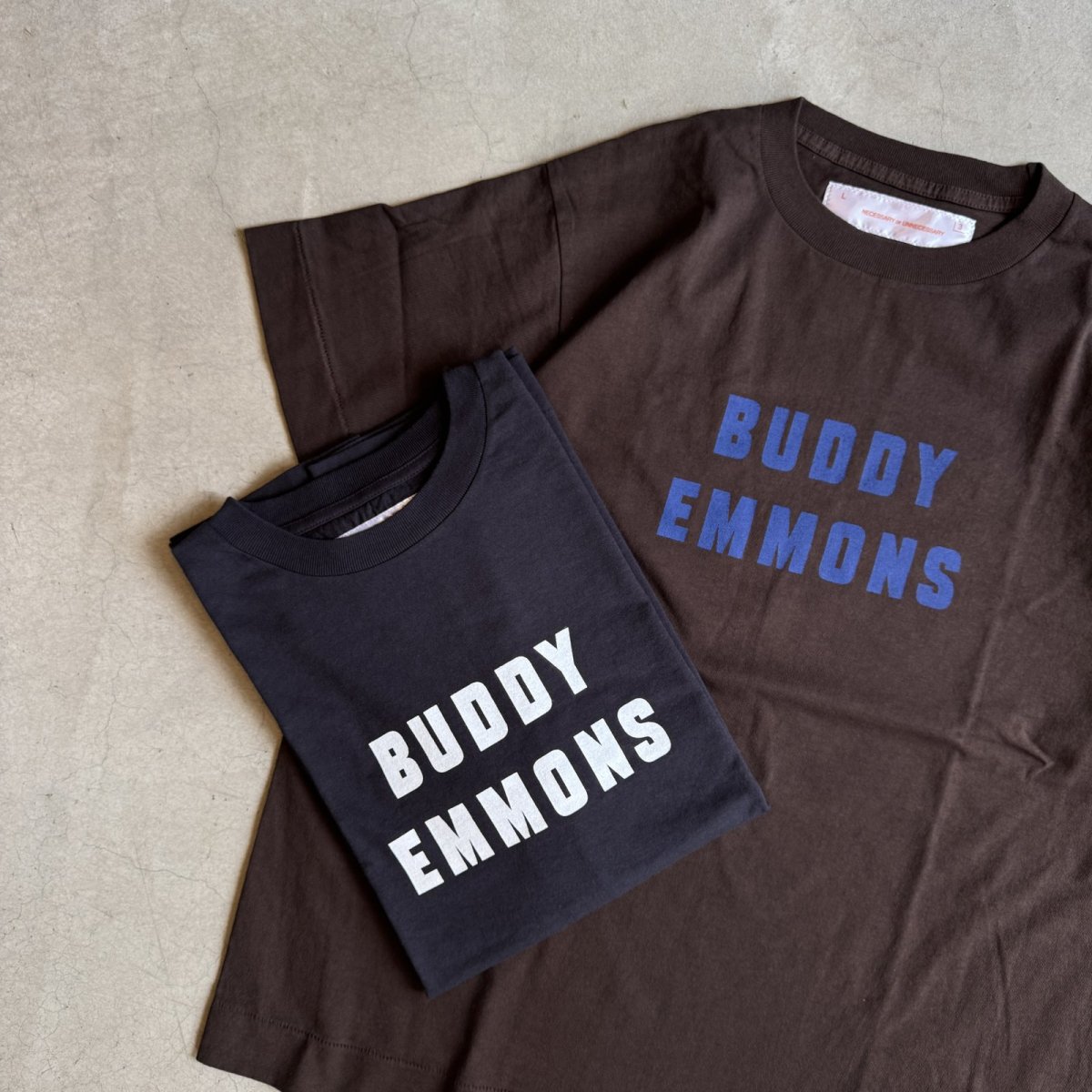 画像1: -NECESSARY or UNNECESSARY- BUDDY EMMONS Tee  (1)