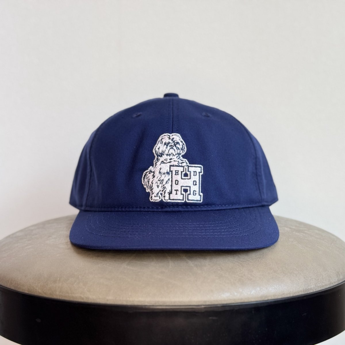 画像1: TACOMA FUJI RECORDS -HOT DOG VNTG LOGO- NAVY (1)