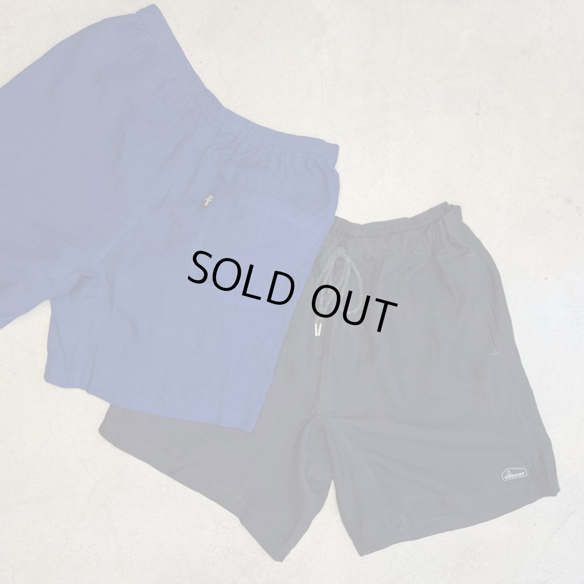 画像1: -GO HEMP- HEMP JAM SHORTS (1)