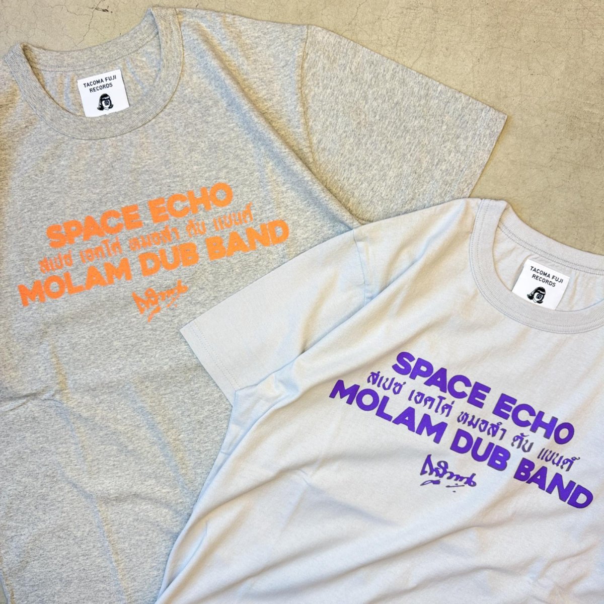 画像1: -TACOMA FUJI  RECORDS- SPACE ECHO MOLAM DUB BAND Tee designed by MOOLA / YANGGAO (1)