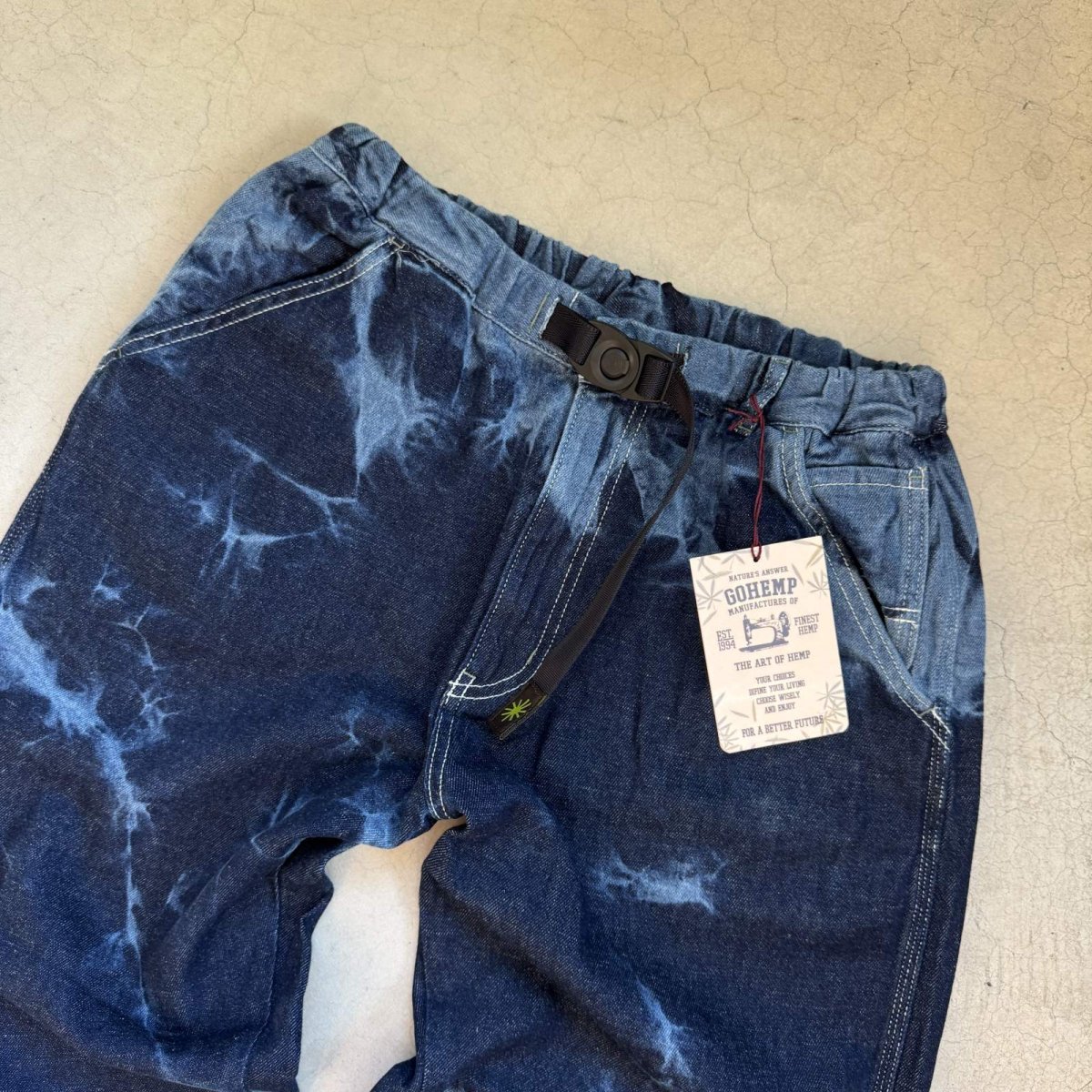 画像2: -GO HEMP- PAINTER PANTS (2)