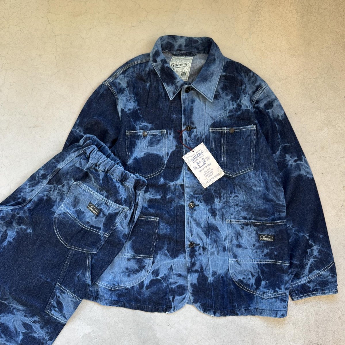 画像5: -GO HEMP- PAINTER PANTS (5)
