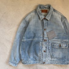 画像3:  "A.D.A.N®︎" DAMAGED SELVEDGE TRUCKER JACKET (3)