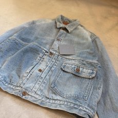 画像5:  "A.D.A.N®︎" DAMAGED SELVEDGE TRUCKER JACKET (5)