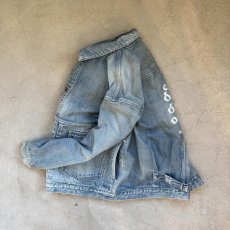 画像7:  "A.D.A.N®︎" DAMAGED SELVEDGE TRUCKER JACKET (7)