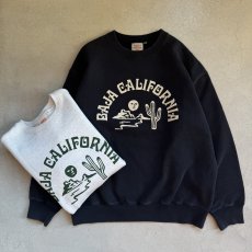 画像2: -HAVE A GRATEFUL DAY- SWEAT SHIRTS "BAJA CAL" VINTAGE BLACK (2)