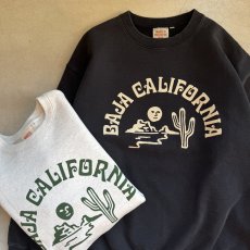 画像1: -HAVE A GRATEFUL DAY- SWEAT SHIRTS "BAJA CAL" VINTAGE BLACK (1)