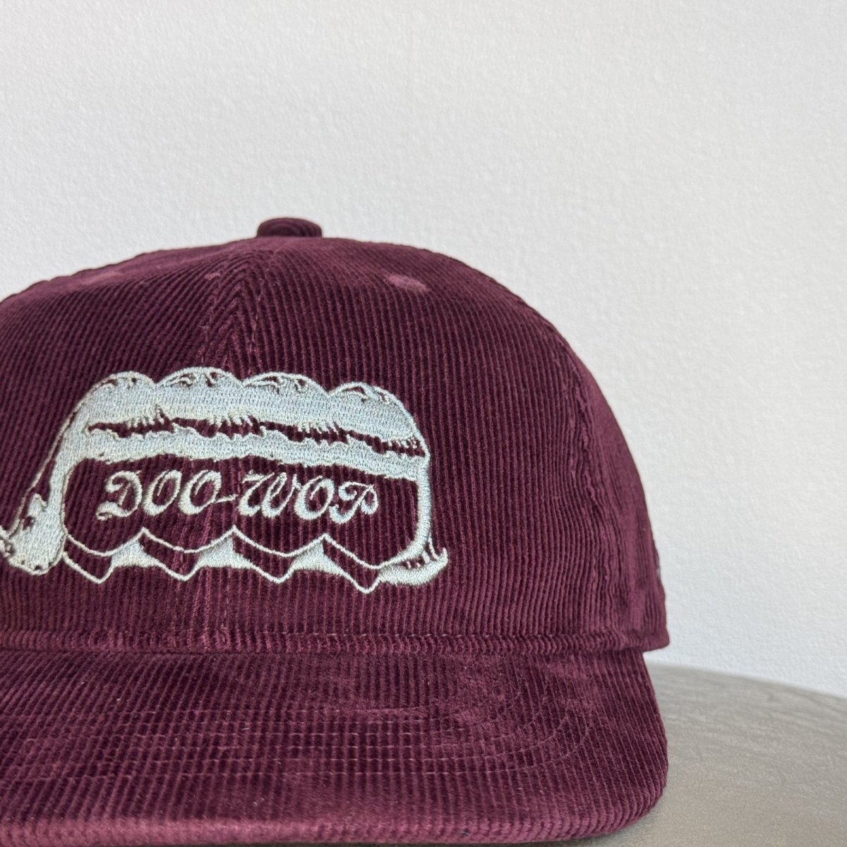 画像1: TACOMA FUJI RECORDS -DOO WOP CAP- BURGUNDY (1)