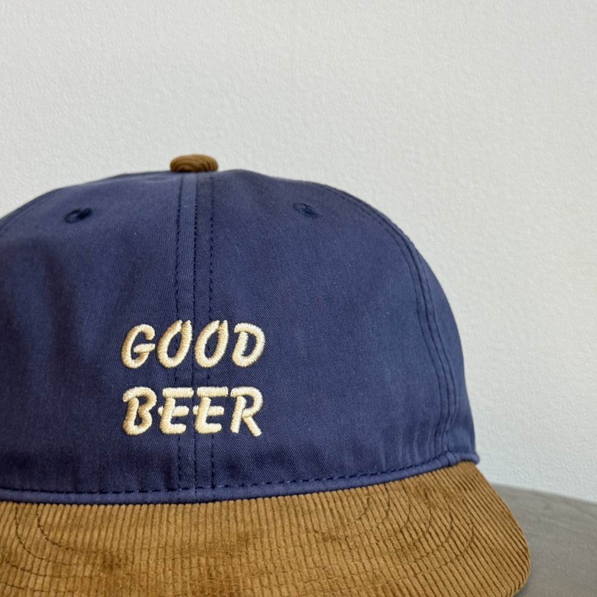 画像1: TACOMA FUJI RECORDS -GOOD BEER CAP- BLUE x BROWN (1)