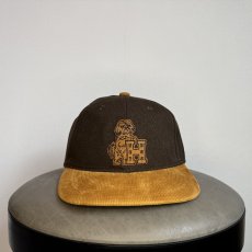 画像2: TACOMA FUJI RECORDS -HOT DOG VNTG LOGO CAP- BROWN (2)