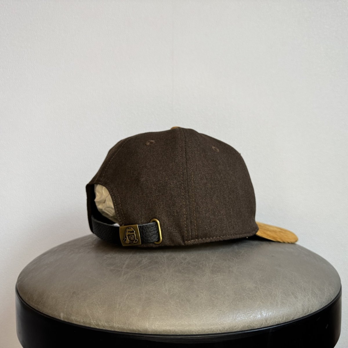 画像4: TACOMA FUJI RECORDS -HOT DOG VNTG LOGO CAP- BROWN (4)
