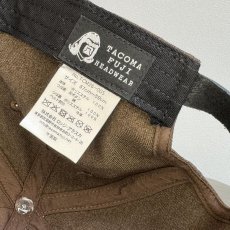 画像5: TACOMA FUJI RECORDS -HOT DOG VNTG LOGO CAP- BROWN (5)