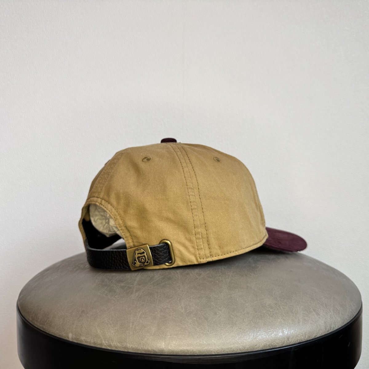 画像4: TACOMA FUJI RECORDS -FIELD RECORDING RADIO CAP- BROWN x BURGUNDY (4)