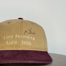 画像1: TACOMA FUJI RECORDS -FIELD RECORDING RADIO CAP- BROWN x BURGUNDY (1)