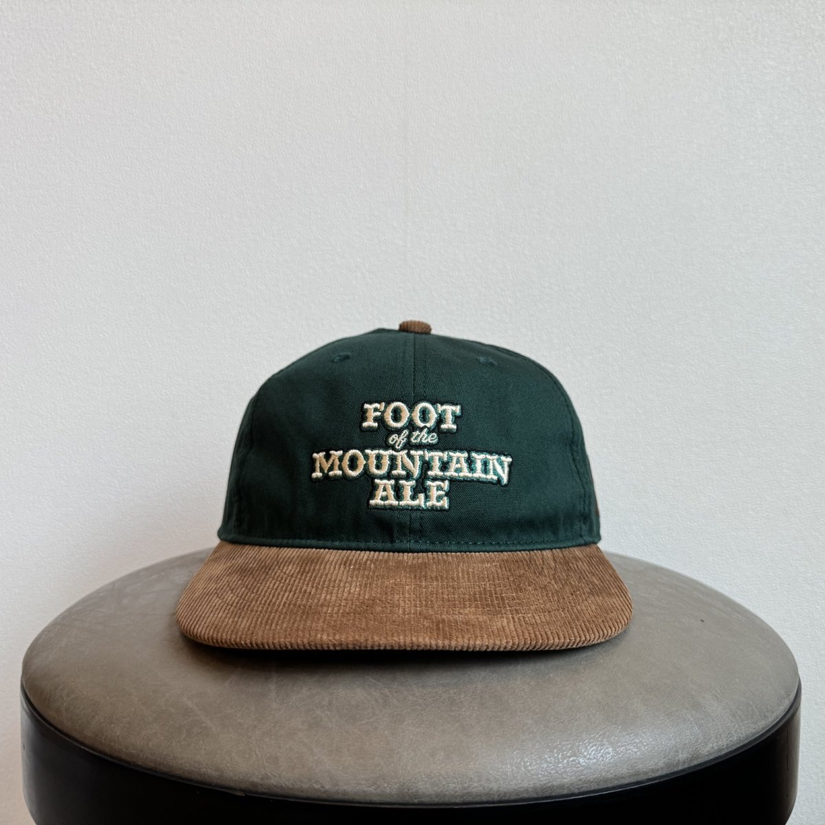 画像2: TACOMA FUJI RECORDS -FOOT OFF THE MOUNTAIN ALE CAP- GREEN x BROWN (2)