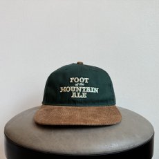 画像2: TACOMA FUJI RECORDS -FOOT OFF THE MOUNTAIN ALE CAP- GREEN x BROWN (2)
