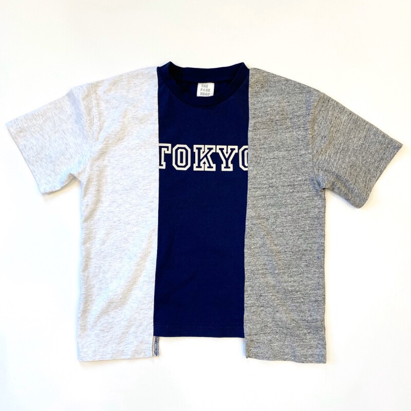 【2色展開-for Kid's-】-THE PARK SHOP- broken tokyo tee (MULTI)