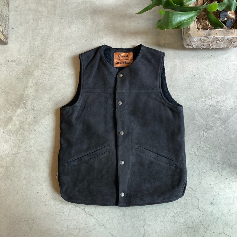 go west アウター ベスト BOA VEST CORDUROY - ベスト