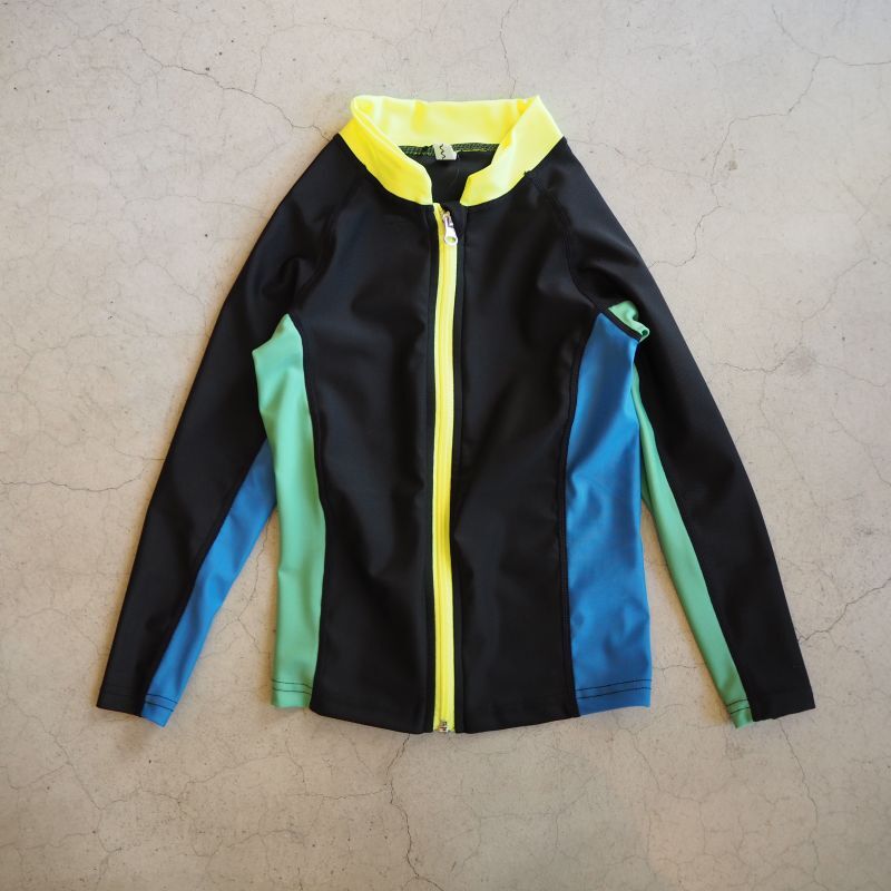 【-for Kid's-】-THE PARK SHOP　WATER PARK RASHGUARD BLACK