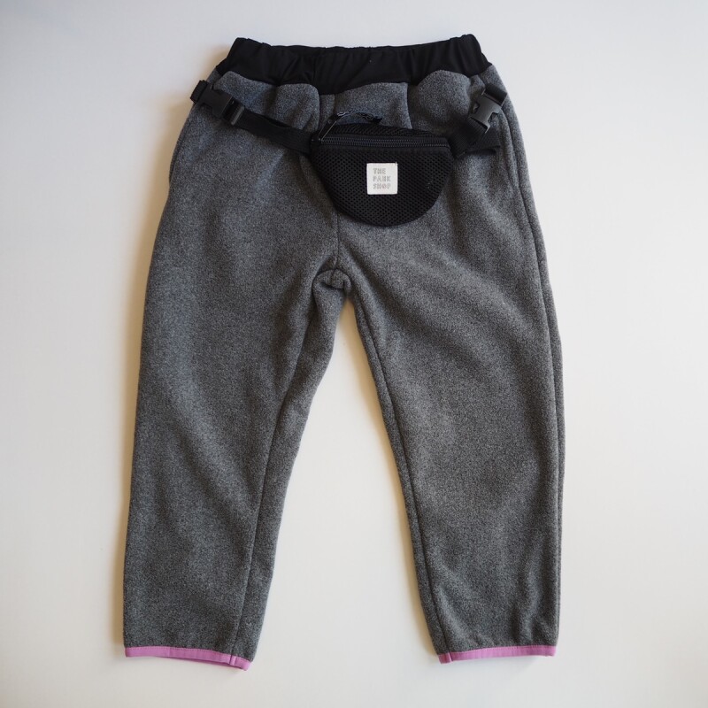 【-for Kid's-】-THE PARK SHOP-WALK BOY PANTS (GRAY）