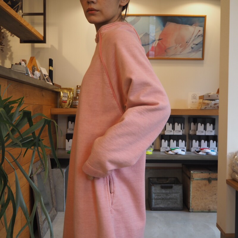 2色展開】-Good On- BOTTLENECK SWEAT ONEPIECE - the LOCAL STORE