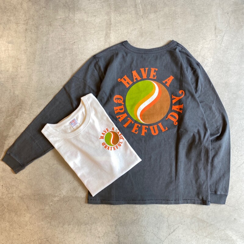 -HAVE A GRATEFUL DAY  L/S T-SHIRT GD YINYANG