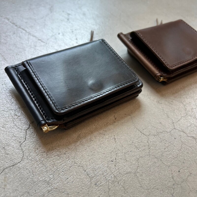 【2色展開】-t.L.s- Money clip wallet zip Ver.