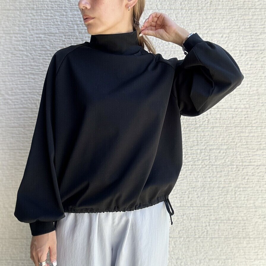【3色展開】euphoric' Drawstring Hem Pullover