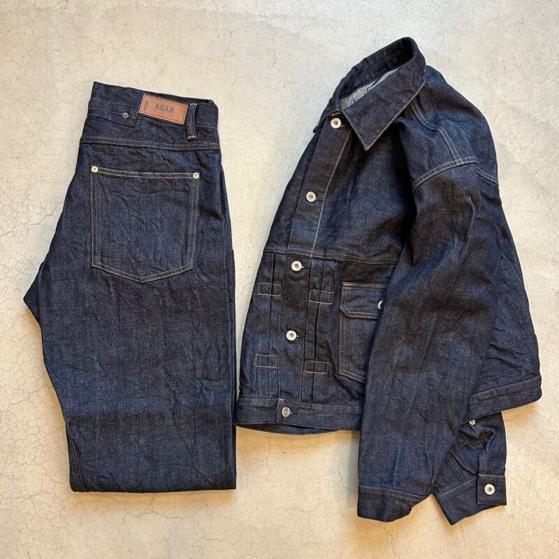 【2色展開】A.D.A.N DENIM PANTS RELAX FIT