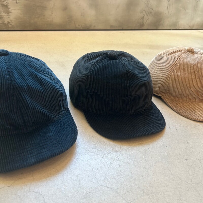 -HIGHER-  8wel CORDUROY CAP 