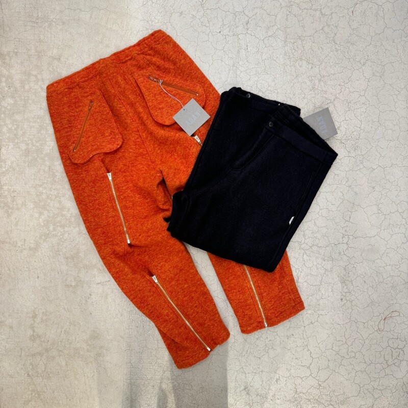 【2色展開】A.D.A.N WOOL BONDAGE PANTS