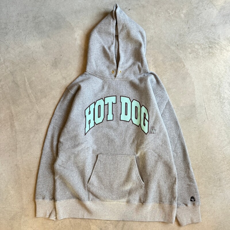 -TACOMA FUJI  RECORDS- HOT DOG COLLEGE LOGO HOODIE