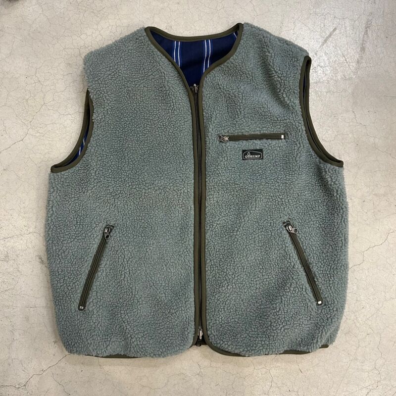 -GOHEMP/ゴーヘンプ- BROWN LODGE VEST