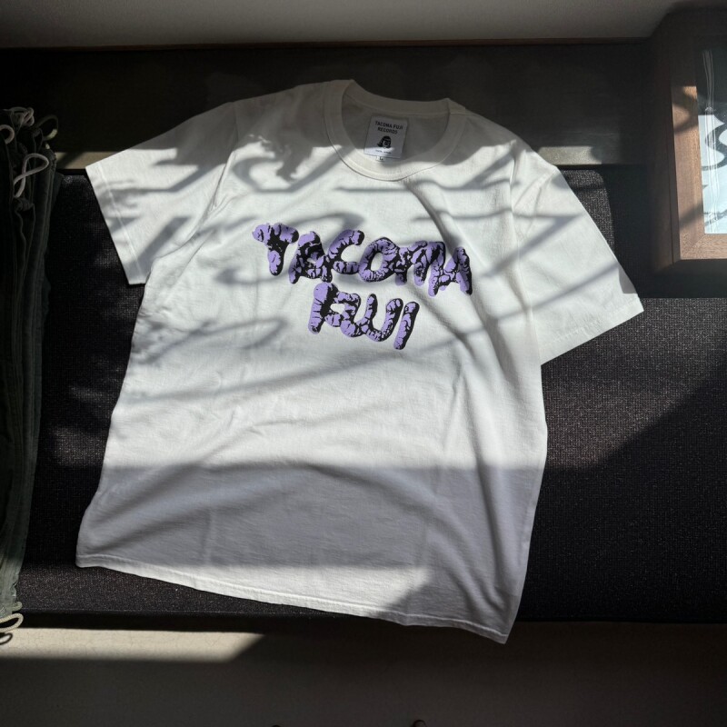 -TACOMA FUJI  RECORDS- MOKO TACOMA Tee designed by Satoshi Suzuki