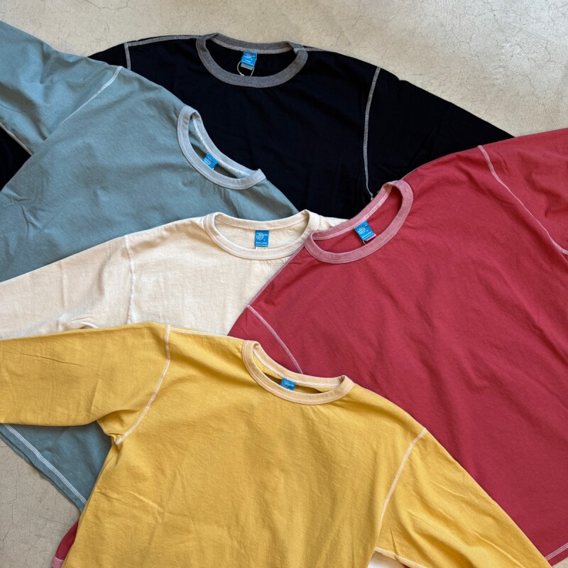 -GOOD ON- “ロングスリーブ80'sリンガーＴシャツ”