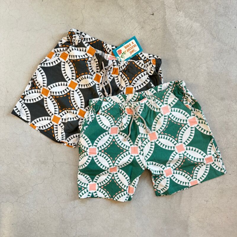 【2色展開】-HAVE A GREATFUL DAY- EASY SHORTS