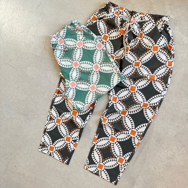 【2色展開】-HAVE A GREATFUL DAY- AMPLE EASY PANTS